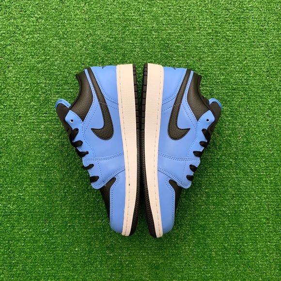 -Edm- 💠*NEW* Air Jordan 1 Low “University Blue” (GS) - Picture 4 of 11